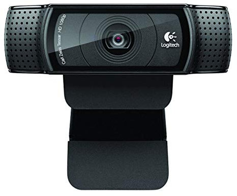 Logitech Webcam C920 (Full HD, USB 2.0), noir (reconditionné)