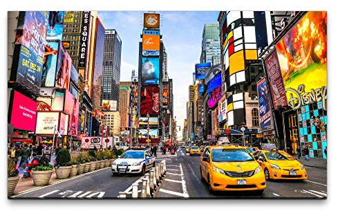 Bilder XXL New York City Skyline 120x70cm Wandbild auf Leinwand
