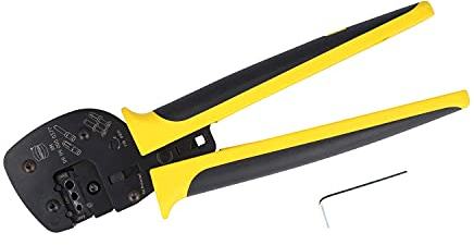 09990000377 Harting Crimpzange inkl. Positionshülse für Kontaktart: C-Crimpkontakt Querschnitt 4mm² - 10mm² / AWG12 - AWG8-1 Stück