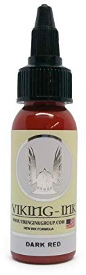 Wikingerinkinte dunkelrot für Tattoo 30ml