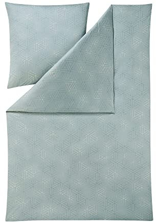 ESTELLA Atelier Bettwäsche Pippa Kissenhülle einzeln Farbe Mint Größe 80x80