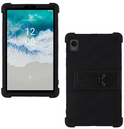 ORANXIN Case for Nokia T10 - Soft Silicone Shockproof Lightweight Stand Rubber Shell Protective Cover for Nokia T10 8 inch Tablet 2022