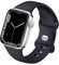 HdanMole Kompatibel mit Apple Watch Armband 38mm 40mm 41mm 42mm 44mm 45mm 46mm, Weiches Silikon Sport Armband Ersatz für iWatch Series 10 9 8 7 6 5 4 3 2 1 SE Herren Damen, Mitternachts blau