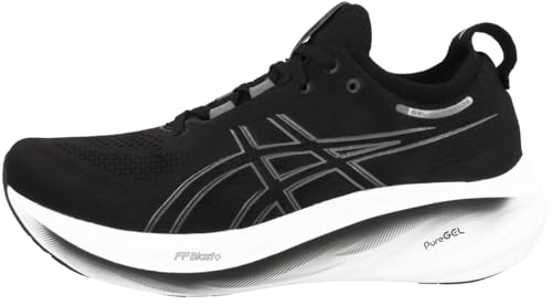 ASICS Gel-nimbus 26, Scarpe da ginnastica Uomo, Black Graphite Grey 1011b794 001, 46.5 EU