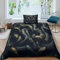 HOTGE Schlange Bettbezug Mikrofaser Bettwäsche Set 3D Tier Druck Bettdecke Quilt Cover&Pillowcase Mit Reißverschluss Winter Weich Für Männer Frau Kinder Single（135x200cm）