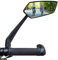 Homieway Fahrradspiegel Rechts,Fahrrad Rückspiegel Extra große Spiegelfläche,HD Schlagfestes Echtglas Fahrradrückspiegel,360° Verstellbarer Fahrrad Spiegel für E-Bike Lenker(22.2-25.4mm)