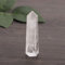 Décor en Pierre Culbutée Polie, Cristal Hexagonal Naturel, Baguettes de Cristal de Guérison, Points de Quartz Clairs Cristal Naturel Cristal de Quartz Naturel (6-7 cm)