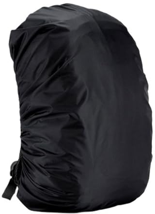 Regenschutz Rucksack wasserdichte 35L 100L Regen Abdeckung Rucksack Wasserdichte Tasche Große Staub Wandern Taschen Tragbare Schwarz Schultasche Regen Abdeckung for 90L 120L 50L Regenschutz für Rucksä