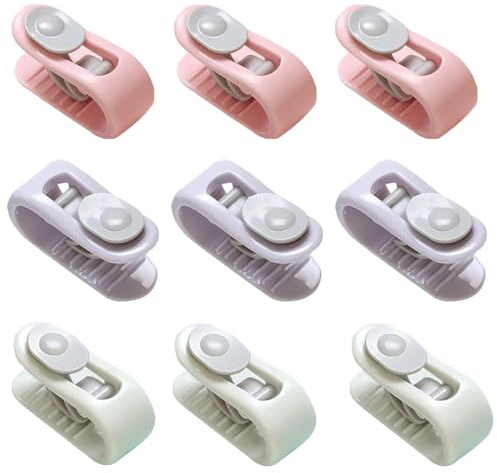 QZKJQDD 12 Stück Bettdeckenhalter, Bettdecken Clips, Betttuchspanner, Bettdecke im Bezug Fixieren, Bettdecken Clips für Bettwäsche, Vorhänge, Socken und Kleidung