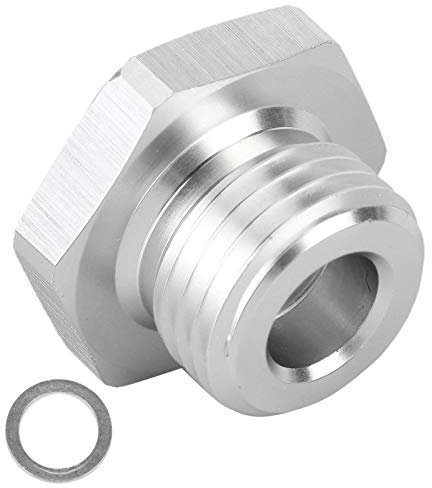 Öldruckadapter, Auto-Öldrucksensor-Adapter M16 X 1,5 auf 1/8 NPT, Aluminium-Armatur, Ersatz für Motoren der LS-Serie