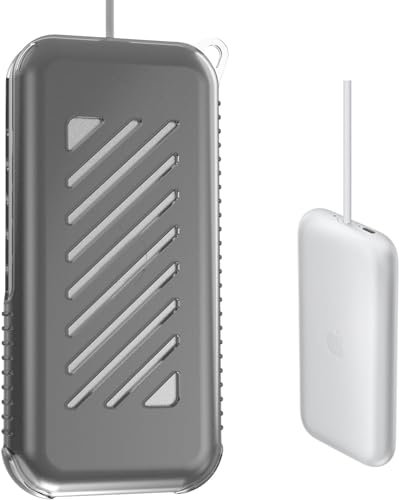 Olycism Custodia per Batteria Apple Vision Pro Protezione Morbida in TPU per Batteria Vision Pro Copri Batteria Antiscivolo Antiurto e Resistente ai Graffi per Apple Vision Pro Accessori Nero
