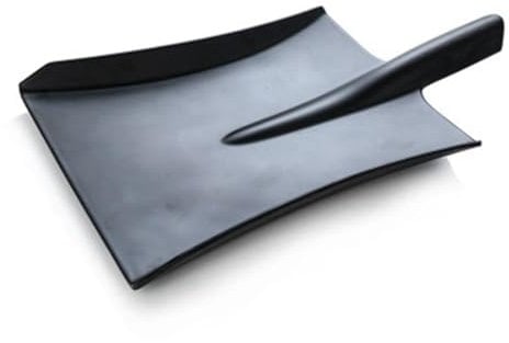 Silanflower Geschirrteller, mattiert, Porzellanschaufeln, Porzellanimitat Geschirr, Teller, Snack-Tablett, Grillplatte, langlebig 40,2 x 26,2 x 5,7cm