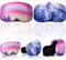 LUYANFX 2er Set Skibrille Schutzhülle, Mikrofaser Goggle Cover für Ski & Snowboard, Schutz vor Kratzern & Staub, Ideal für Reisen & Après-Ski (D)