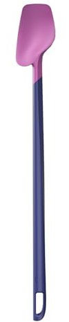 SIOUX Restelöffel Tenya, Premium Silikon, BPA-frei, Flexibel Spülmaschinenfest, Lila-Blau, 1 Stück