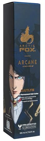 Arctic Fox x Arcane League of Legends Vegan and Cruelty Free Semi Permanent Hair Color Dye - Caitlyn 165 ml e