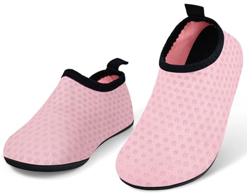 Kids Water Shoes Toddler Swim Shoes for Boys Girls Beach Sea Shoe for Swimming Pool Quick Dry Non-Slip Baby Aqua Barefoot Skin Socks, Child Holiday Essentials,Lightweight for Seaside Garden Park