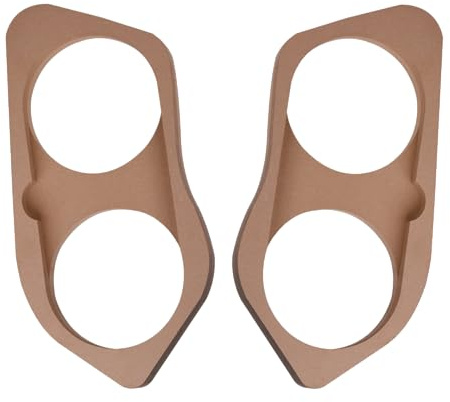 XYgdhqpt 2Pcs Front Door Pod Baffles 6.5 Speaker Rings Pods Compatible with 2000-2006 GM/GMC Silverado, Tahoe, Suburban (Fits for Deaf Bonce M61SE, M60SQL)