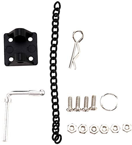 Losueeun 1/10 Rc Rock Kriecher Metall Abschlepp Schäkel Anhänger Haken FÜR Axial Scx10 90046 Cc01 D90 D110