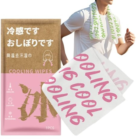 Lingettes Rafraîchissantes Pour Temps Chaud | Lingettes Nettoyantes Pour Le Corps,Format Voyage Sport Été Chaleur Festival Camping Randonnée Sport