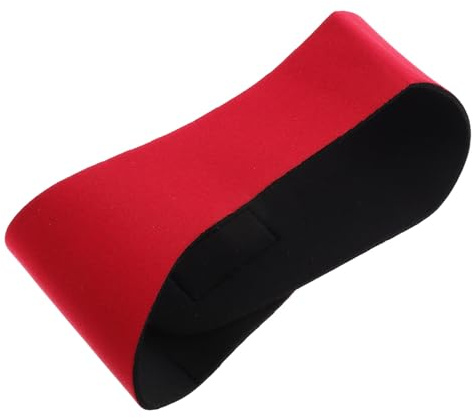 Alipis Bandeau de Natation Étanche en Néoprène Rouge, Taille Moyenne, Protection Auditive pour Garçon et Filles et Adultes, Bandeau de Sport Polyvalent pour Natation, Plongée, Yoga