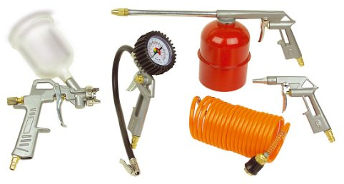 Brüder Mannesmann Druckluftsatz, 5-teilig | M 1527