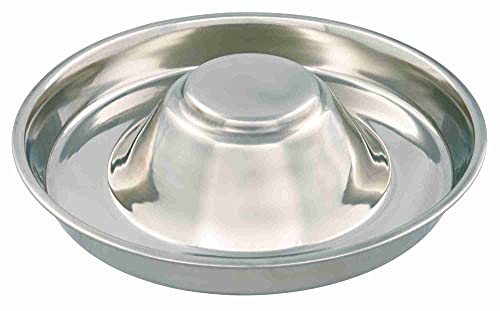 Trixie Comedero Cachorros, Acero Inoxidable, 1.4 l, Plata, 29 cm Dia