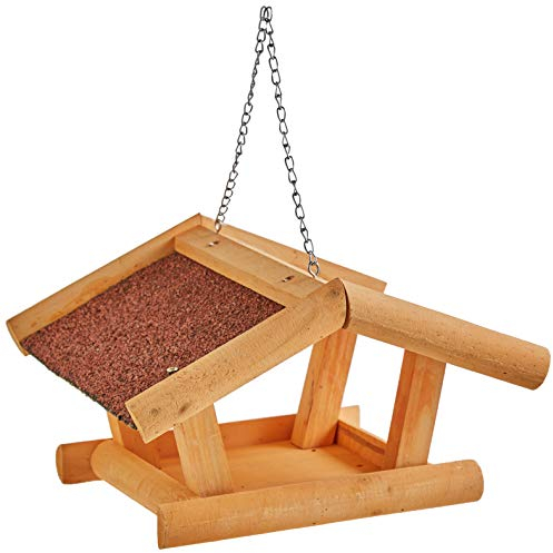 Kerbl Pet Futterhaus Stubbs, Nature 29x28x18cm