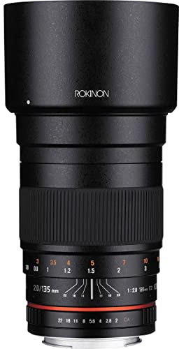 Rokinon 135 mm F2.0 ED UMC Teleobjektiv für Fuji X Wechselobjektivkameras