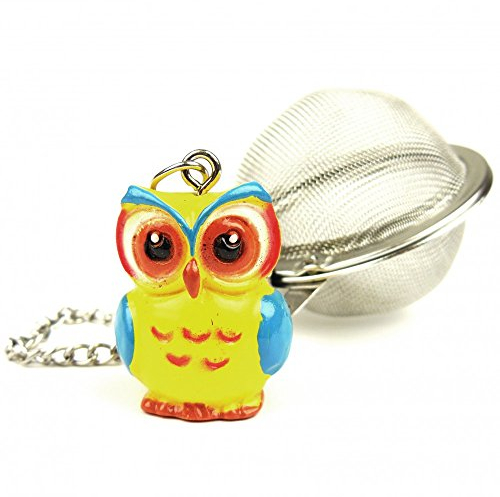 Cha Cult Tee-Ei EULE Teebeutelhalter Teekanne Rund Kunststoff 1 TEA_INFUSER
