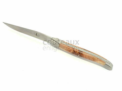 Forge de Laguiole - Set di 6 coltelli da bistecca in ginepro