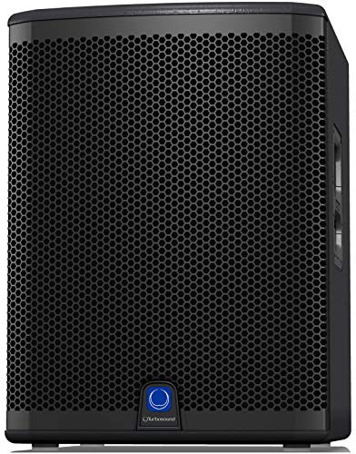 Turbosound iQ15B 3000 Watt 15 Powered Subwoofer with Klark Teknik DSP Technology, Speaker Modelling and ULTRANET Networking