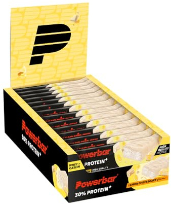 Powerbar Protein Plus Bar 30% (15x55g) Lemon Cheesecake - Bars - Protein Bars