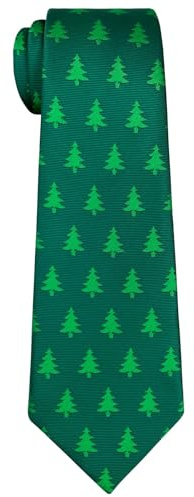 Retreez Jungen Gewebte Weihnachten Krawatte Weihnachtsbaum - 8-10 Jahre