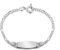 Tuscany Silver Armband Sterling Silber Kinder Figaro ID 12.75cm/5zoll