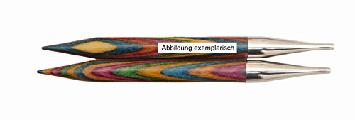 KnitPro 20421 wechselbare Nadelspitzen Symfonie Holz kurz, 3,00 mm