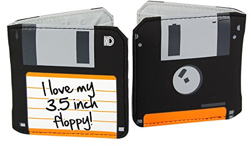 Floppy Disc Wallet - 'I Love My 3.5 Inch Floppy'