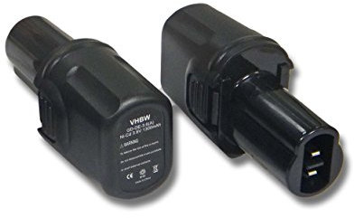 Pack of 2 Batteries for Dewalt DC600 Screwdriver Replaces Dewalt DE9054, DE9054-XJ 1300mAh (3.6V)