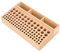 Lederhandwerk Werkzeughalter 98 Löcher Wood Leathercraft Werkzeughalter Holz Leder Handwerk Stempel Stanzwerkzeug Ständer Halter Box Organizer(#1)