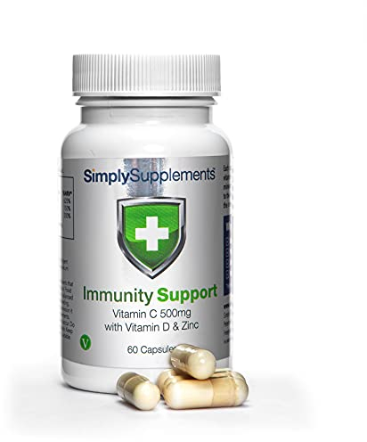 Vitamin C, D and Zinc Capsules for Immunity Support | One-a-Day Formula | 60 Fast Release Capsules = 2 Months’ Supply | Vegan Friendly | Manufactured in The UK