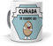 Taza Regalo Personalizado y Divertido cuñada. Cuñada te Quiero un Huevo. Cerámica AAA - 350 ml.