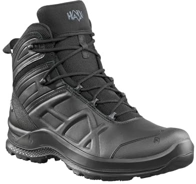Haix Black Eagle Tactical Pro 2.1 GTX mid Black | 340028 | Polissko | vattentät Gore-TEX | svart | UK 8,5/EU 43, svart, 43 EU