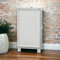 Dmora - Armoire d'extérieur, Mobilier d'extérieur, Armoire de Balcon Polyvalente, 100% Made in Italy, Gris Clair, 50x39x92 cm