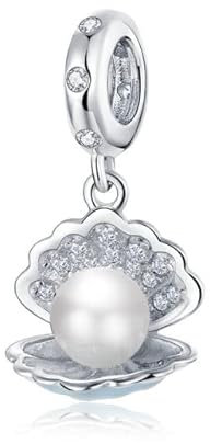 LOKILOKI 925 Sterling Silber Fancy Dream Catcher Charm Emaille Marine Life Charm Scales Bead Für Original Armband DIY Schmuck