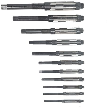findmall 11Pcs Adjustable Reamers H4-H14 High Speed Steel Adjustable Hand Reamers 11.75mm-38mm, Metric