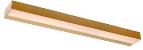 LUCIDE ALEXA - Wandleuchte Badezimmer - LED - 1x8W 3000K - IP44 - Mattes Gold/Messing