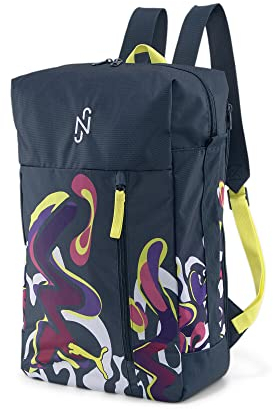 PUMA Herren Neymar Jr Fußball Rucksack OneSizeDark Night Orchid Shadow Fluro Yellow Pes Blue Pink