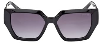 GUESS Unisex Guess Brille Glänzend Schwarz Sunglasses (1er Pack)