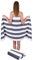 Betz 2 Stück Saunatuch Saunatücher Set Badetuch 100% Baumwolle Berlin Größe 70x180 cm XXL Sauna Handtuch Weich Groß Streifen Farbe weiß - dunkelgrau