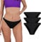 PEDDON 3er-Set Periodenunterwäsche, waschbare Inkontinenzhose Damen, Inkontinenzhose Damen, wiederverwendbar, saugfähige Damenunterwäsche, niedrige Taille, austauschbar, bequem, Almy S-M