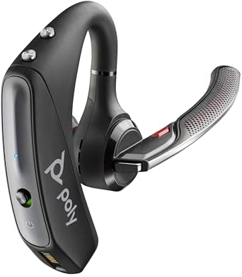 HP INC. POLY Voyager 5200 Casque Sans fil Crochets auriculaires Bureau/Centre d'appels USB Type-A Bluetooth Noir
